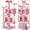 Show in main carousel: Yaheetech Cat Scratching Tree, Pink, Medium, 54-in slide 4 of 10
