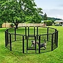 Yaheetech Metal Dog Playpen, 12-Panel, 32-in