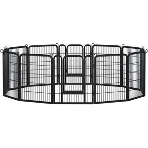 Yaheetech Metal Dog Playpen, 12-Panel, 32-in