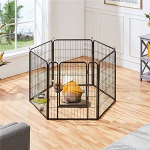 Yaheetech Metal Dog Playpen, 6-Panel, 32-in
