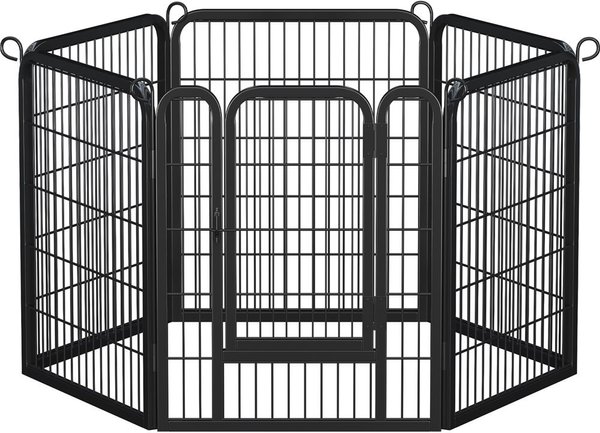 Show full view: Yaheetech Metal Dog Playpen, 6-Panel, 32-in slide 2 of 8