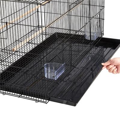 Show full view: Yaheetech Flight Extra Space with Slide-out Tray Bird Cage, Black slide 7 of 10