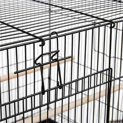Show full view: Yaheetech Flight Extra Space with Slide-out Tray Bird Cage, Black slide 8 of 10