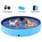 Show in main carousel: Yaheetech Foldable Outdoor Hard Plastic Dog & Cat Swimming Pool, Blue, 3X-Large slide 6 of 8