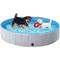 Show in main carousel: Yaheetech Foldable Pet Pool, Gray, X-Large, 55-in slide 2 of 11