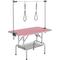 Show in main carousel: Yaheetech Foldable Retractable Bath Dog & Cat Grooming Table, Pink slide 1 of 9