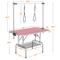 Show in main carousel: Yaheetech Foldable Retractable Bath Dog & Cat Grooming Table, Pink slide 2 of 9