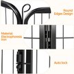 Show in main carousel: Yaheetech Heavy Duty Metal Dog & Cat Playpen, Black, 24-in, 6-panel slide 4 of 10