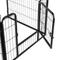 Show in main carousel: Yaheetech Heavy Duty Metal Dog & Cat Playpen, Black, 24-in, 6-panel slide 9 of 10