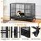 Show in main carousel: Yaheetech Indestructible Dog Crate, Black, 42-in slide 5 of 9