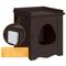 Show in main carousel: Yaheetech Indoor Cat Litter Box Enclosure, Medium, Espresso slide 6 of 8