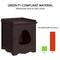 Show in main carousel: Yaheetech Indoor Cat Litter Box Enclosure, Medium, Espresso slide 7 of 8