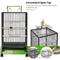 Show in main carousel: Yaheetech Iron Bird Cage, Black, 35.2-in slide 7 of 8