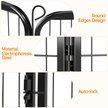 Show in main carousel: Yaheetech Heavy Duty Metal Dog & Cat Playpen, Black, 24-in, 12-panel slide 5 of 8