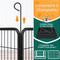 Show in main carousel: Yaheetech Heavy Duty Metal Dog & Cat Playpen, Black, 24-in, 12-panel slide 7 of 8
