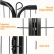 Show in main carousel: Yaheetech Heavy Duty Metal Dog & Cat Playpen, Black, 32-in, 12-panel slide 8 of 10