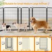 Show in main carousel: Yaheetech Metal Dog Playpen, 6-Panel, 47-in slide 4 of 9