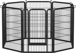 Yaheetech Metal Dog Playpen, 8-Panel, 40-in slide 2 of 7