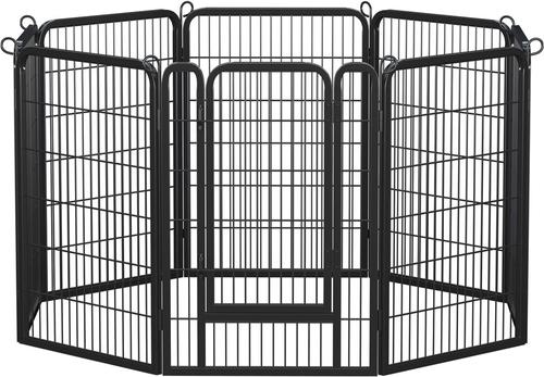 Show full view: Yaheetech Metal Dog Playpen, 8-Panel, 40-in slide 3 of 10