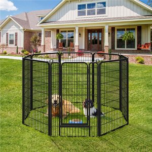 Yaheetech Metal Dog Exercise Playpen