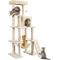 Show in main carousel: Yaheetech Multi-Level 63-in Plush Cat Tree, Beige slide 2 of 11