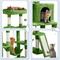 Show in main carousel: Yaheetech Multi-Level 63-in Plush Cat Tree, Large, Green slide 6 of 11