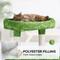 Show in main carousel: Yaheetech Multi-Level 63-in Plush Cat Tree, Large, Green slide 8 of 11