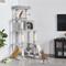 Show in main carousel: Yaheetech Multi-Level 63-in Plush Cat Tree, Light Gray slide 1 of 11