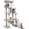 Show in main carousel: Yaheetech Multi-Level 63-in Plush Cat Tree, Light Gray slide 2 of 11
