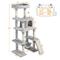 Show in main carousel: Yaheetech Multi-Level 63-in Plush Cat Tree, Light Gray slide 3 of 11