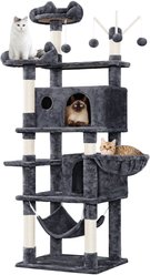 Yaheetech Multi-Level 67-in Cat Tree, Dark Gray slide 2 of 7