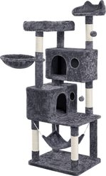 Yaheetech Multi-Level Cat Tree, 64.5-in, Dark Gray slide 2 of 7