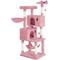 Show in main carousel: Yaheetech Multi-Level Cat Tree, 64.5-in, Pink slide 2 of 11