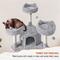 Show in main carousel: Yaheetech 76-in Multi-Level Cat Tree, Light Gray slide 6 of 9