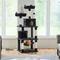 Show in main carousel: Yaheetech 63-in Multi-Level Sisal Cat Tree, Black slide 1 of 10