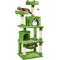 Show in main carousel: Yaheetech 63-in Multi-Level Sisal Cat Tree, Green slide 2 of 8