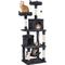 Show in main carousel: Yaheetech 70.5-inch Multi Level Sisal Cat Tree, Black slide 2 of 8