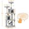Show in main carousel: Yaheetech 70.5-inch Multi Level Sisal Cat Tree, Light Gray slide 4 of 10