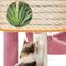 Show in main carousel: Yaheetech 70.5-inch Multi Level Sisal Cat Tree, Pink slide 4 of 8