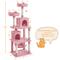 Show in main carousel: Yaheetech 70.5-inch Multi Level Sisal Cat Tree, Pink slide 3 of 8