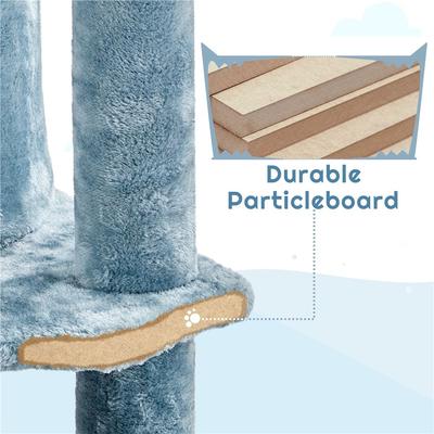 Show full view: Yaheetech Ocean-Themed Multi-Level Cat Tree, 72.5-in slide 6 of 8