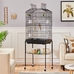 Yaheetech Open Top Metal Cage, Black, 67.5-in slide 1 of 9