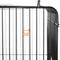 Show in main carousel: Yaheetech Play Top Detachable Rolling Stand Metal Bird Cage, Black slide 4 of 10
