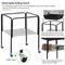 Show in main carousel: Yaheetech Play Top Detachable Rolling Stand Metal Bird Cage, Black slide 7 of 10