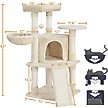 Show in main carousel: Yaheetech Professional 42-in Cat Tree, Beige slide 3 of 11