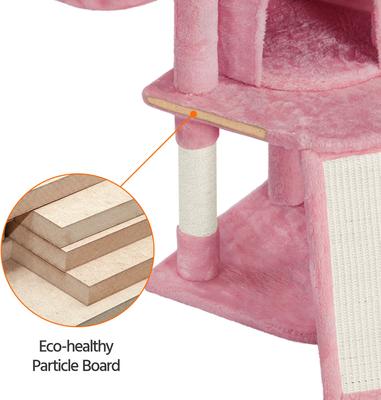 Show full view: Yaheetech Professional 42-in Cat Tree slide 8 of 11