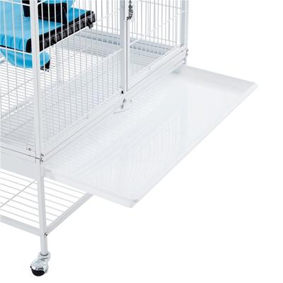 Show full view: Yaheetech Removable Ramp & Platform Small Pet Cage, 2-Story, 54-in, White slide 7 of 10