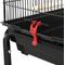 Show in main carousel: Yaheetech Rolling Metal Detachable Stand Bird Cage, Black slide 8 of 10