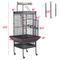 Show in main carousel: Yaheetech Rolling Metal Parrot Cage with Playtop, Black slide 2 of 10