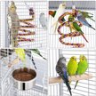 Show in main carousel: Yaheetech Rolling Metal Parrot Cage with Playtop, White slide 4 of 9